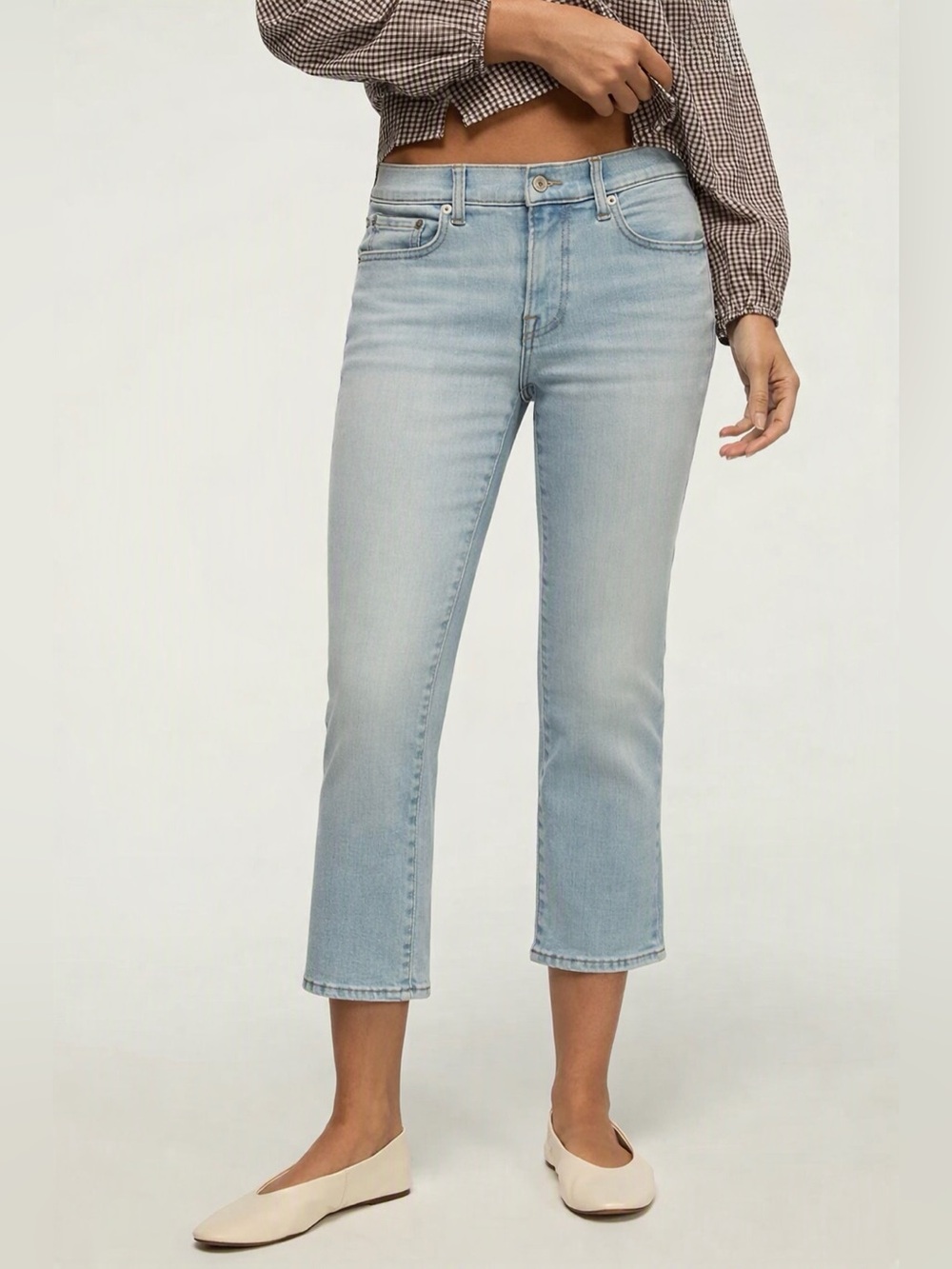Lucky Brand Sweet Crop Jeans Size 4/27 NWT